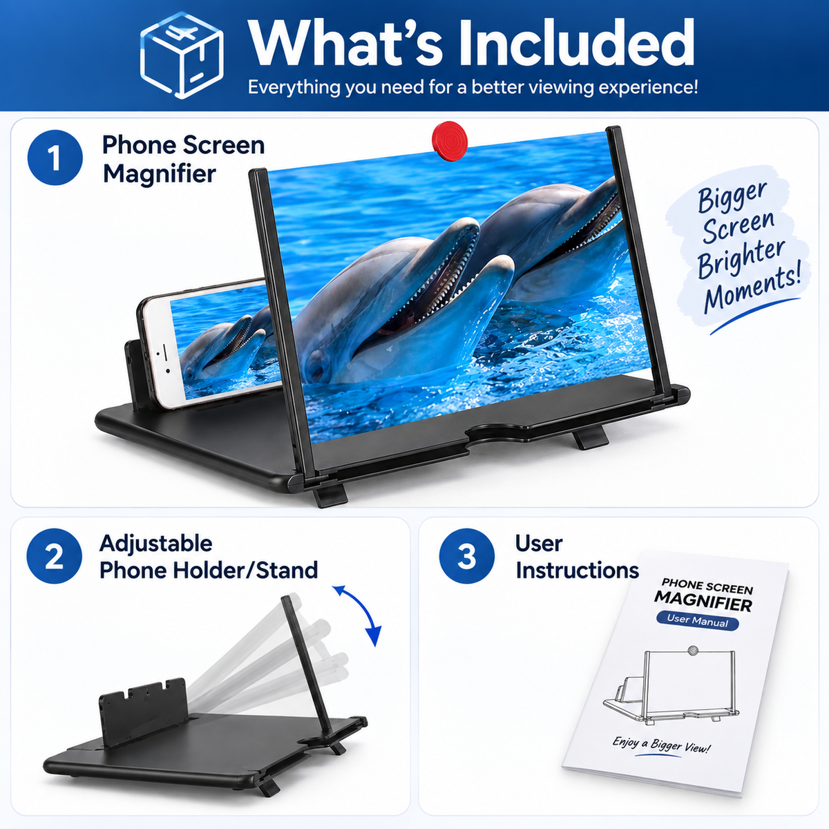 CineMax™ Mobile Screen Magnifier