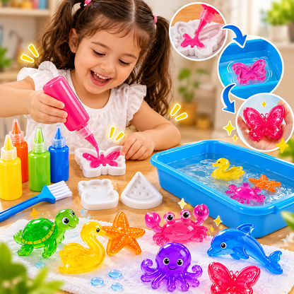 AquaMagic™ – 3D Water Gel Art & Craft Kit for Kids