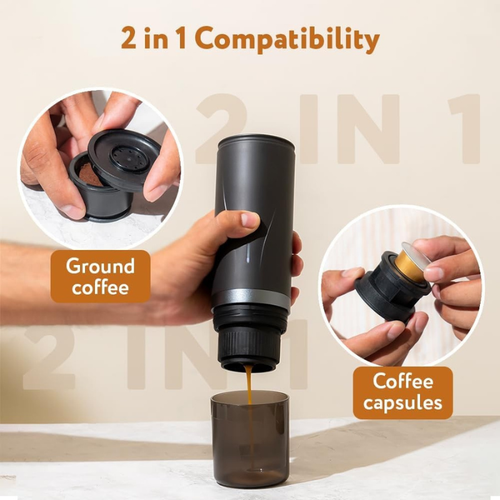 Portable Rechargeable Coffee Machine