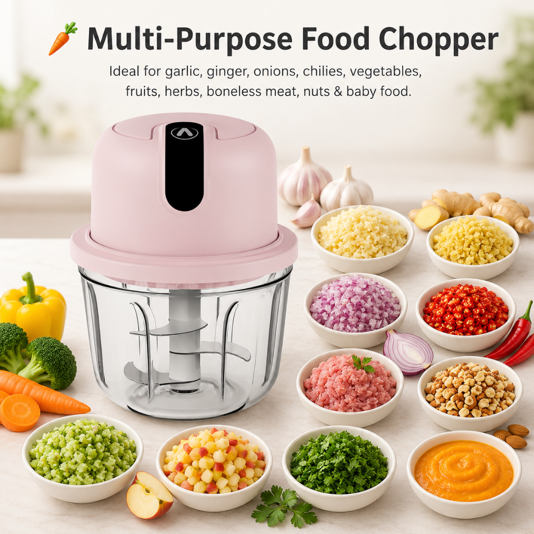 Rechargeable Electric Chopper