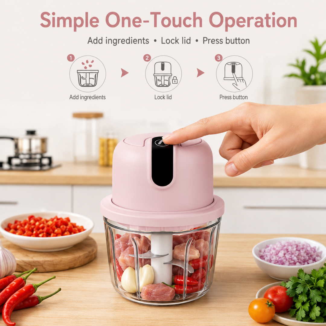 Rechargeable Electric Chopper