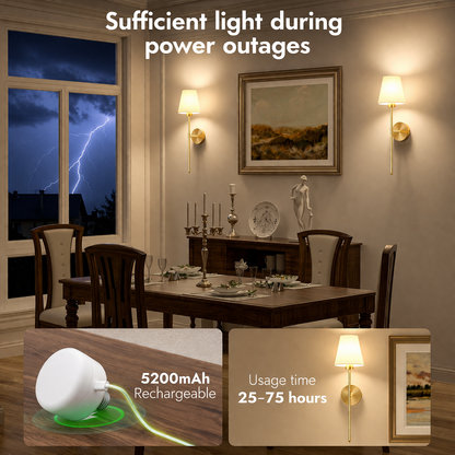Smart RGB Wall Lamp Set with Remote