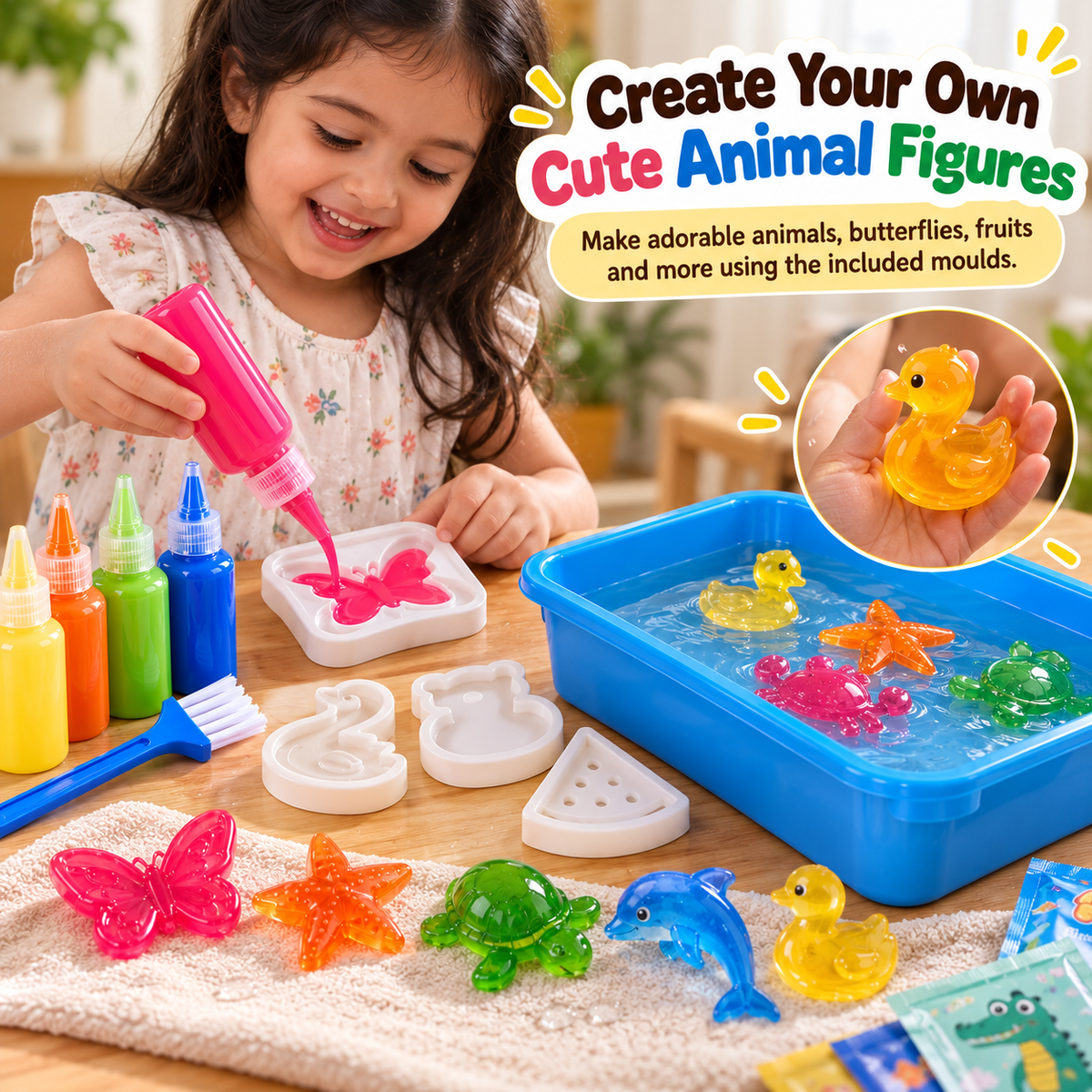 AquaMagic™ – 3D Water Gel Art & Craft Kit for Kids