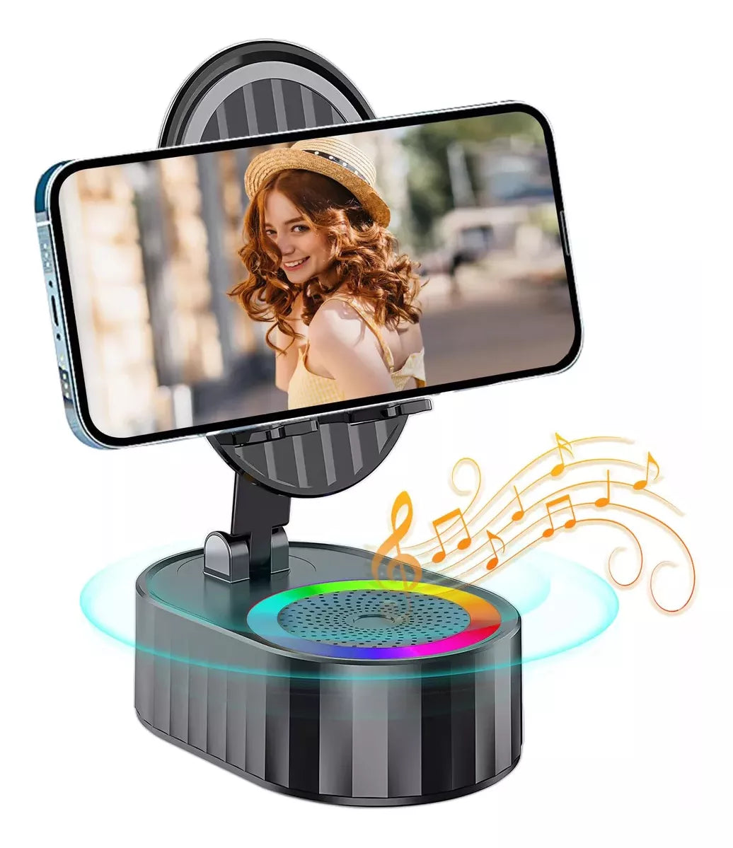 5-in-1 Phone Holder with Bluetooth Speaker