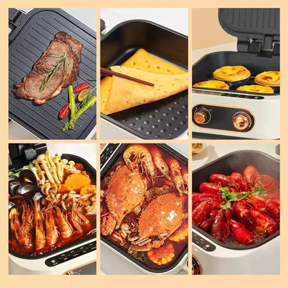Velora 7-in-1 Smart Smokeless Grill & Hotpot