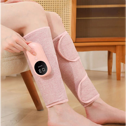 Air Compression Heat Leg Massager (Pack Of 2)