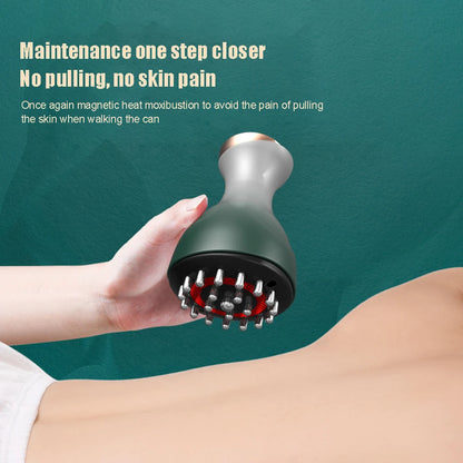 Body Slimming & Scrapping Massager with Red Light LED therapy