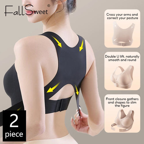 Seamless Posture Corrector Bra