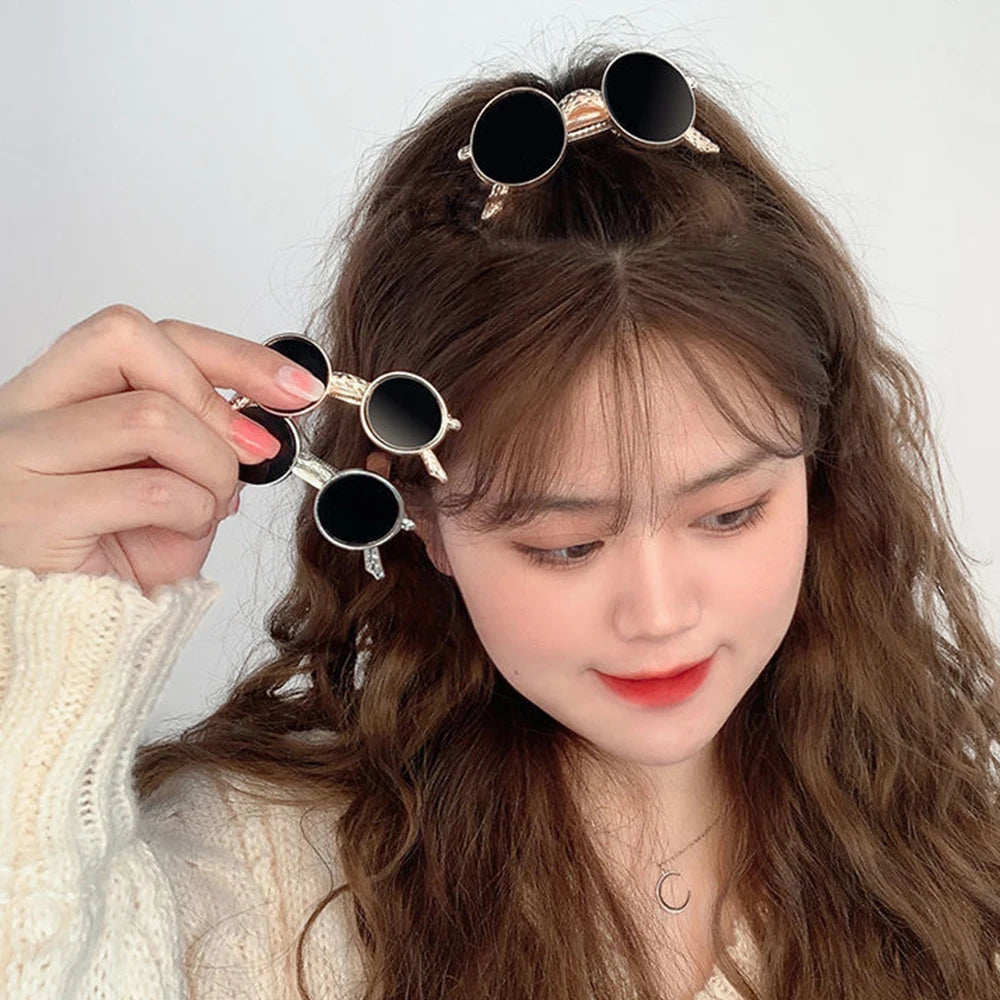 Metal Hair Sunglasses Clips