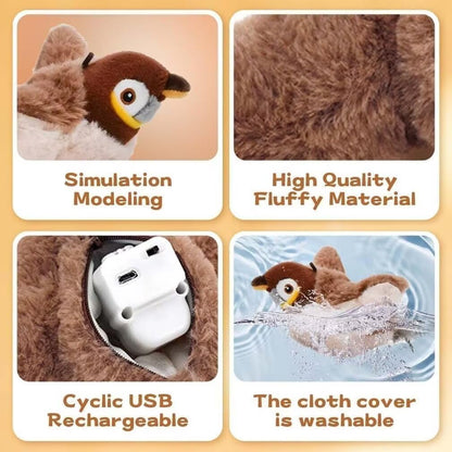 Flappy Chase Bird - Interactive Pet Toy