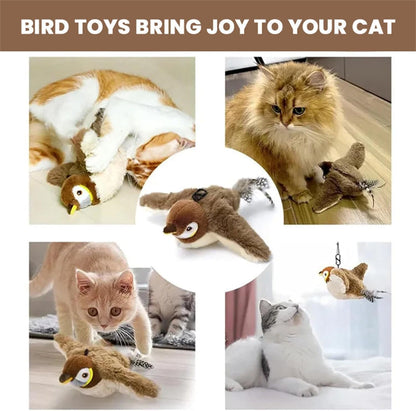 Flappy Chase Bird - Interactive Pet Toy