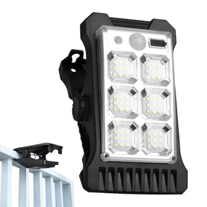 Solar Power Clip On Motion Sensor LED Light