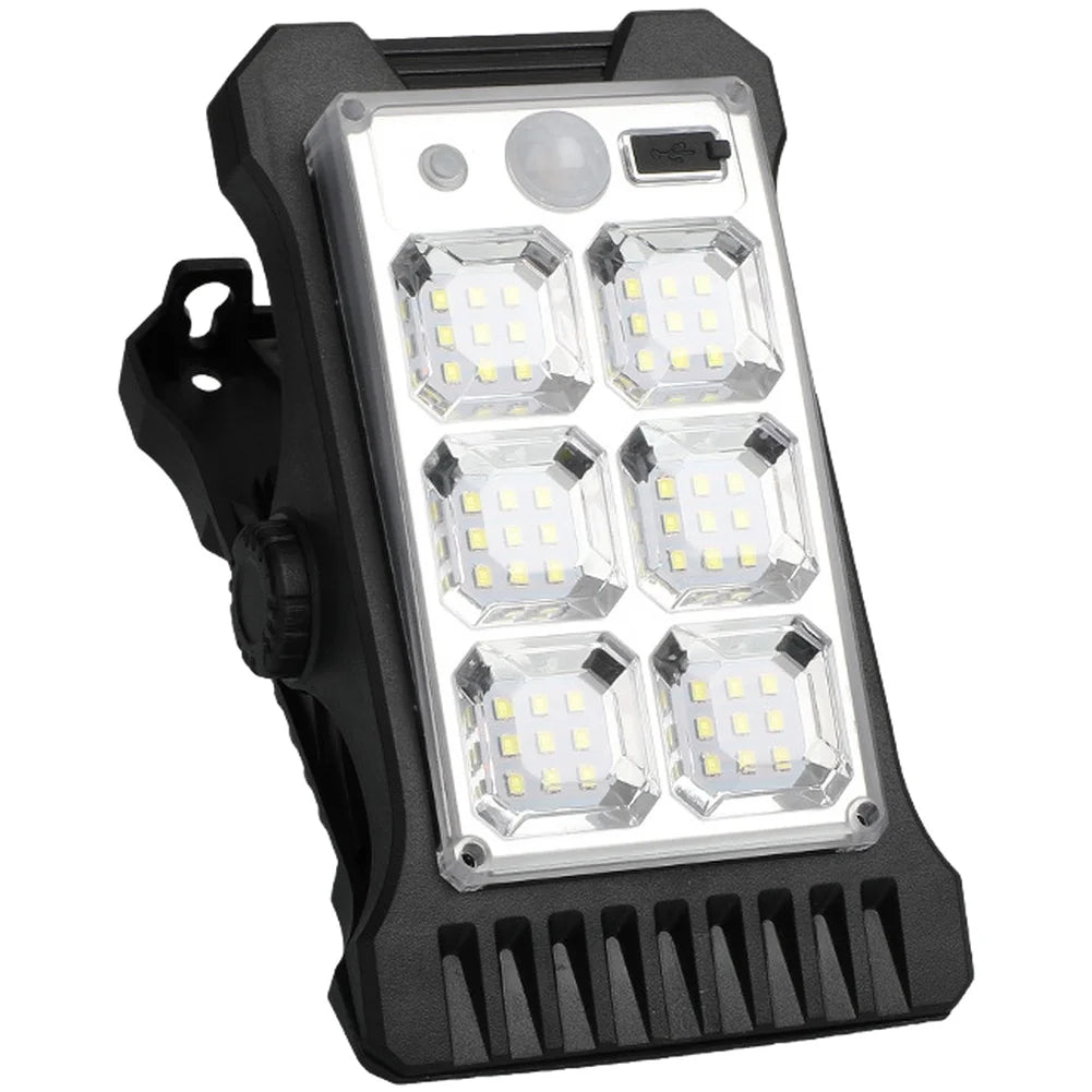 Solar Power Clip On Motion Sensor LED Light
