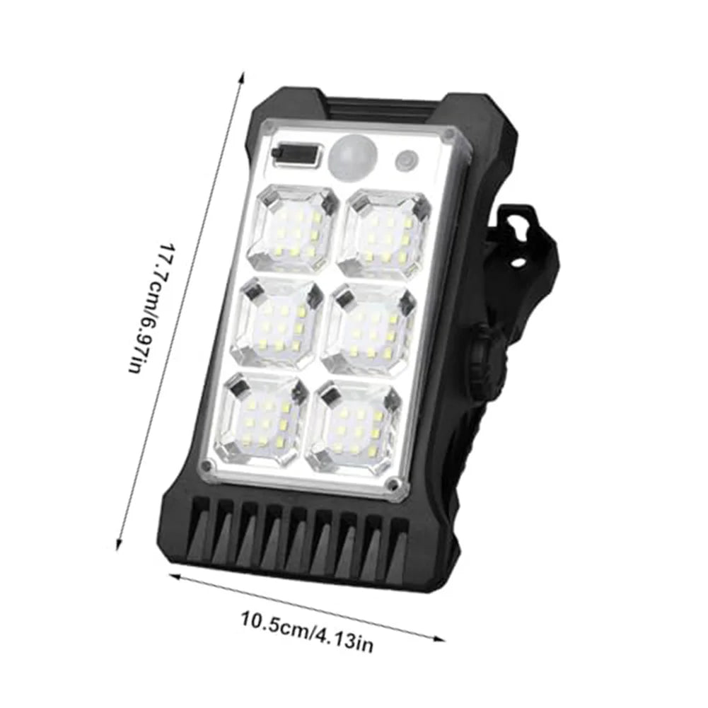 Solar Power Clip On Motion Sensor LED Light