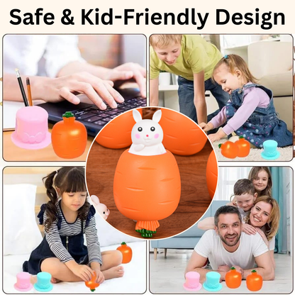 Pop Up Carrot Rabbit Toy | Buy 1 Get 1 Free