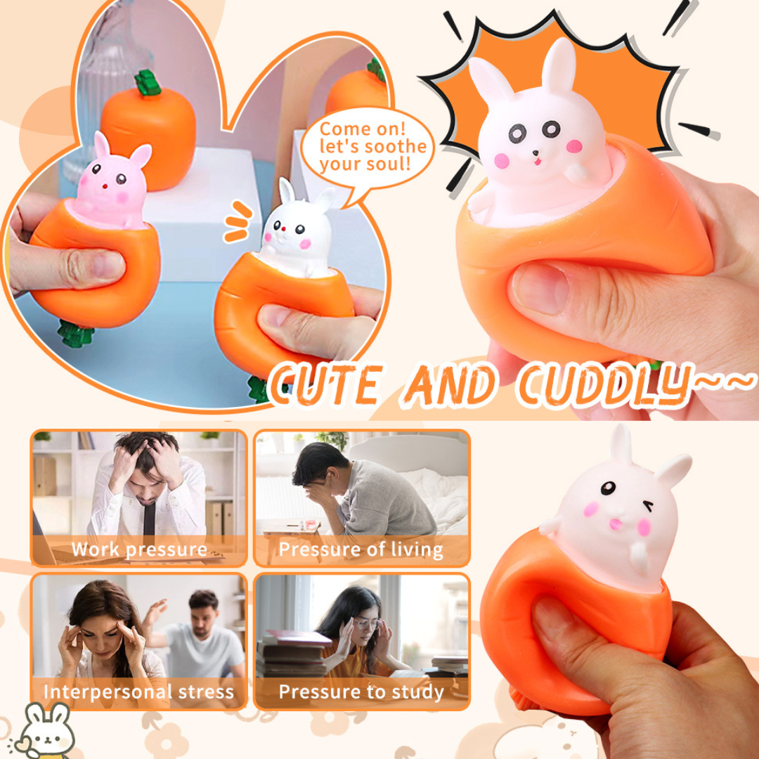 Pop Up Carrot Rabbit Toy | Buy 1 Get 1 Free