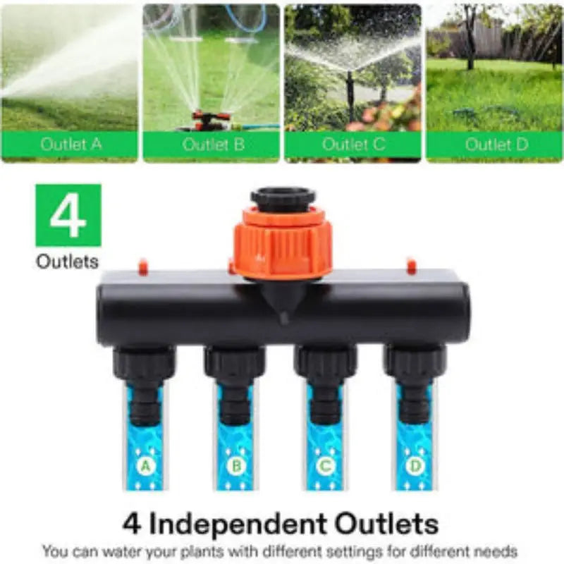 4-Way Heavy Duty Hose Splitter