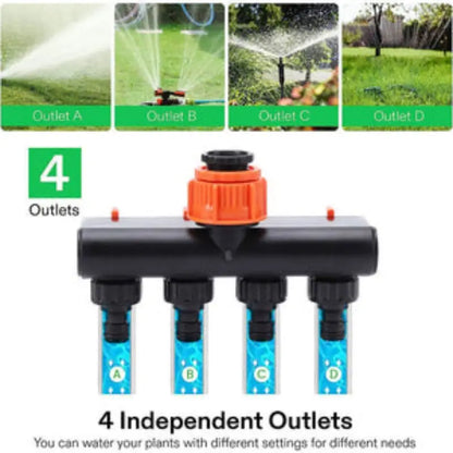 4-Way Heavy Duty Hose Splitter