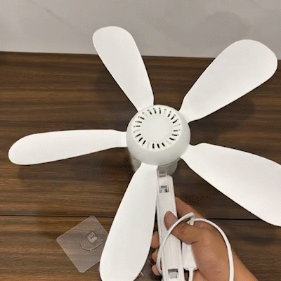 Wall Mounted Clip-On Fan