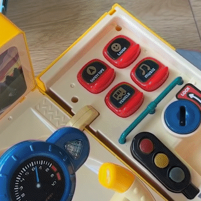 2-in-1 Bus Driving Simulation Toy