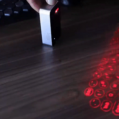 Bluetooth Laser Keyboard Projector