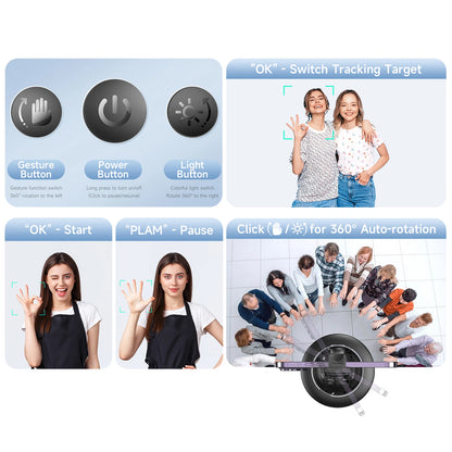 AI Auto Face Tracking PO3 PRO Gimbal
