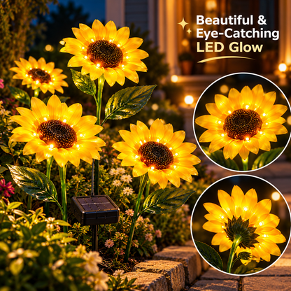 BloomGlow™ – Solar Flower Garden Lights