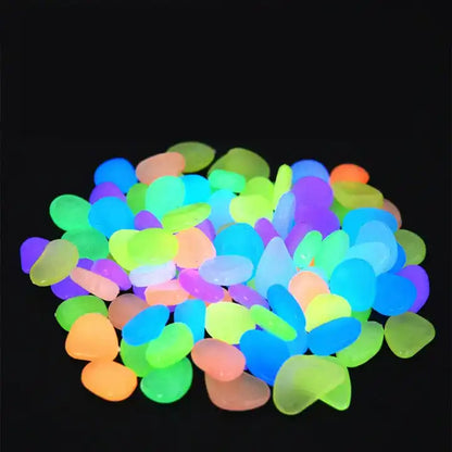 Glow In Dark Garden Rocks