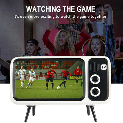 Retro Mini TV Mobile Phone Stand