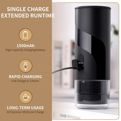 Portable Rechargeable Coffee Machine