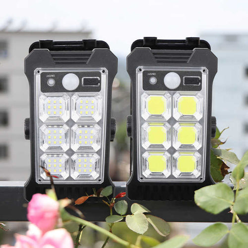 Solar Power Clip On Motion Sensor LED Light