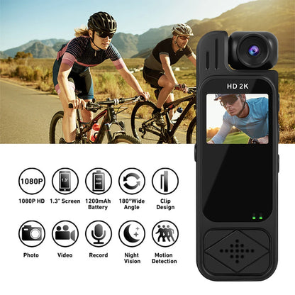 2K HD Mini Body Camera