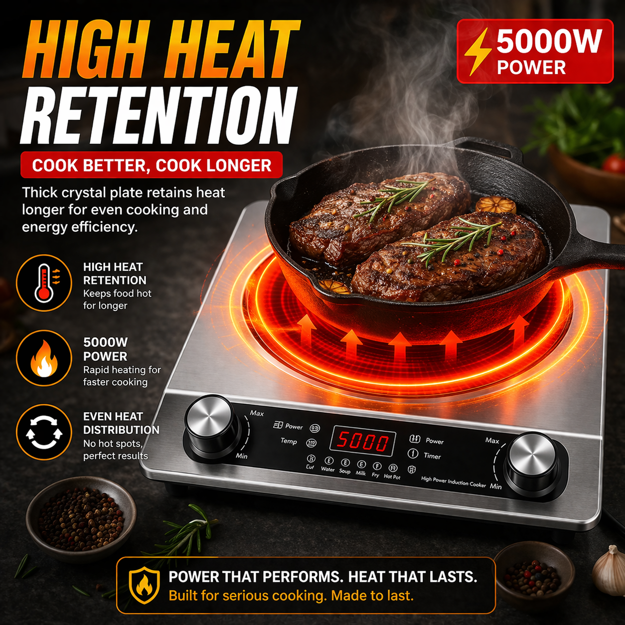 Waterproof Electric Stove Induction