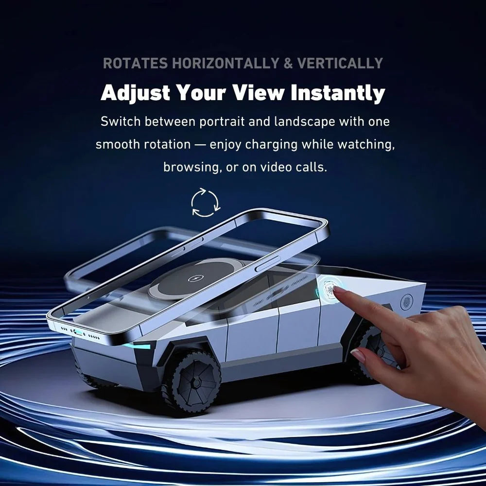 3 in 1 Cybertruck Magnetic Wireless Charger