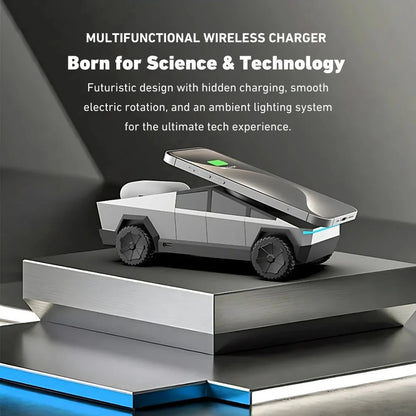 3 in 1 Cybertruck Magnetic Wireless Charger