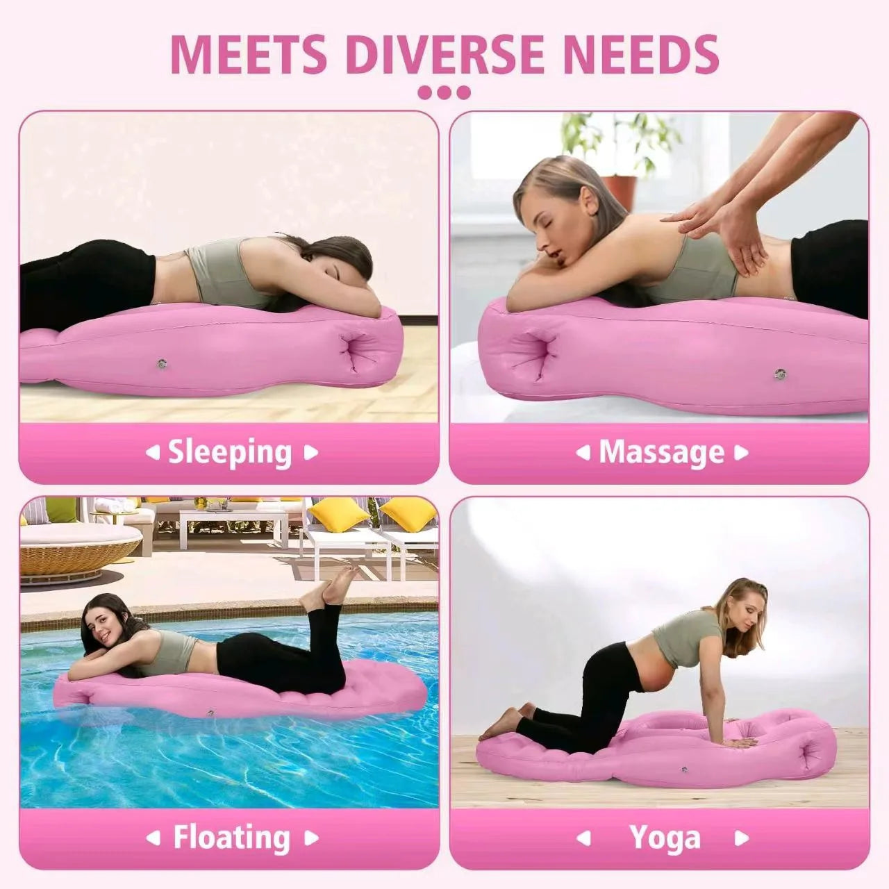 Inflatable Pregnancy Pillow (Cozy Bump)