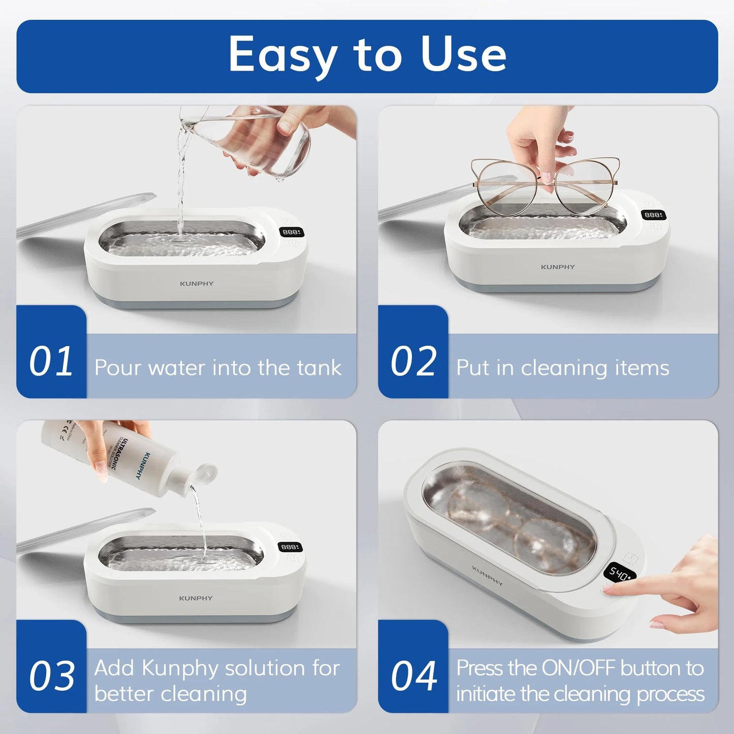 SparkleSonic™ – Ultrasonic Jewellery Cleaning Machine