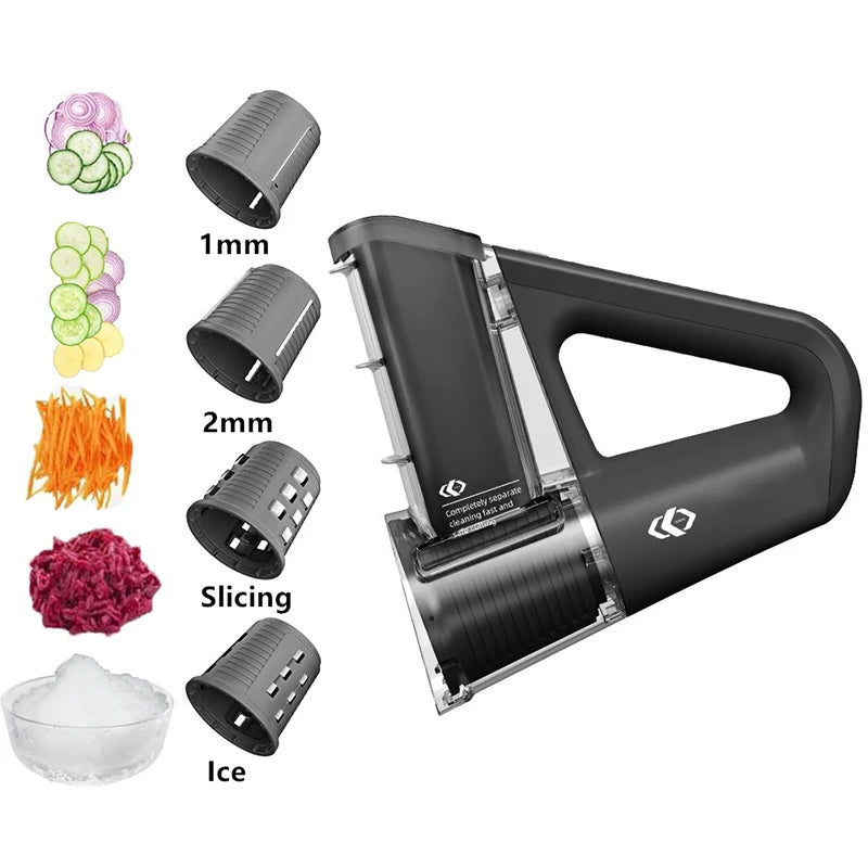 4-IN-1 Handheld Wireless Automatic Vegetable Cutter