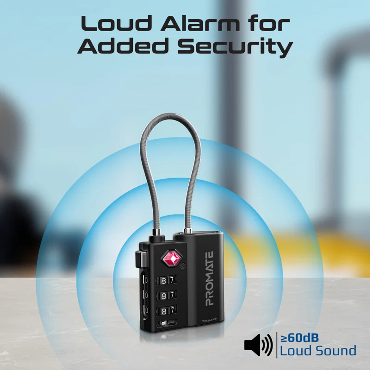 TSA Lock for Anti-lost Luggage Backpack With iOS Location Tracker