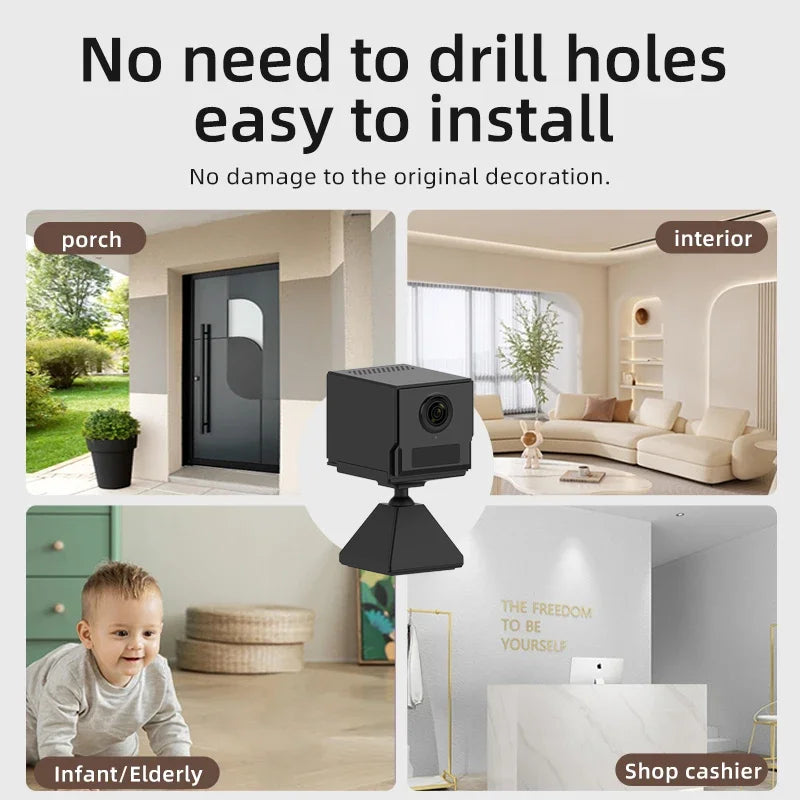 Wireless WIFI Night Vision Camera With Two-Way Audio System