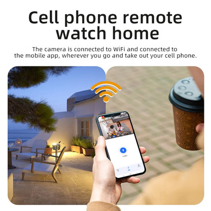 Wireless WIFI Night Vision Camera With Two-Way Audio System