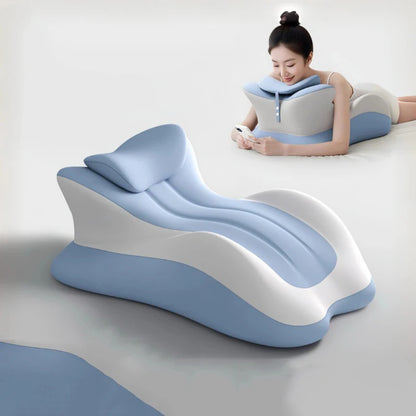 Ergonomic Memory Foam Prone Pillow for Full-Body Comfort