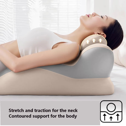 Ergonomic Memory Foam Prone Pillow for Full-Body Comfort