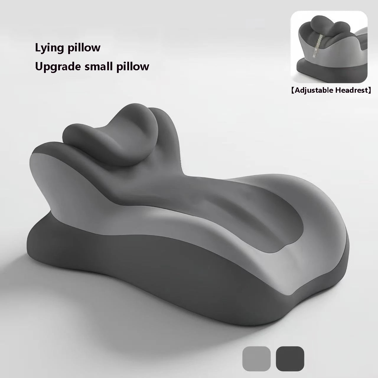 Ergonomic Memory Foam Prone Pillow for Full-Body Comfort