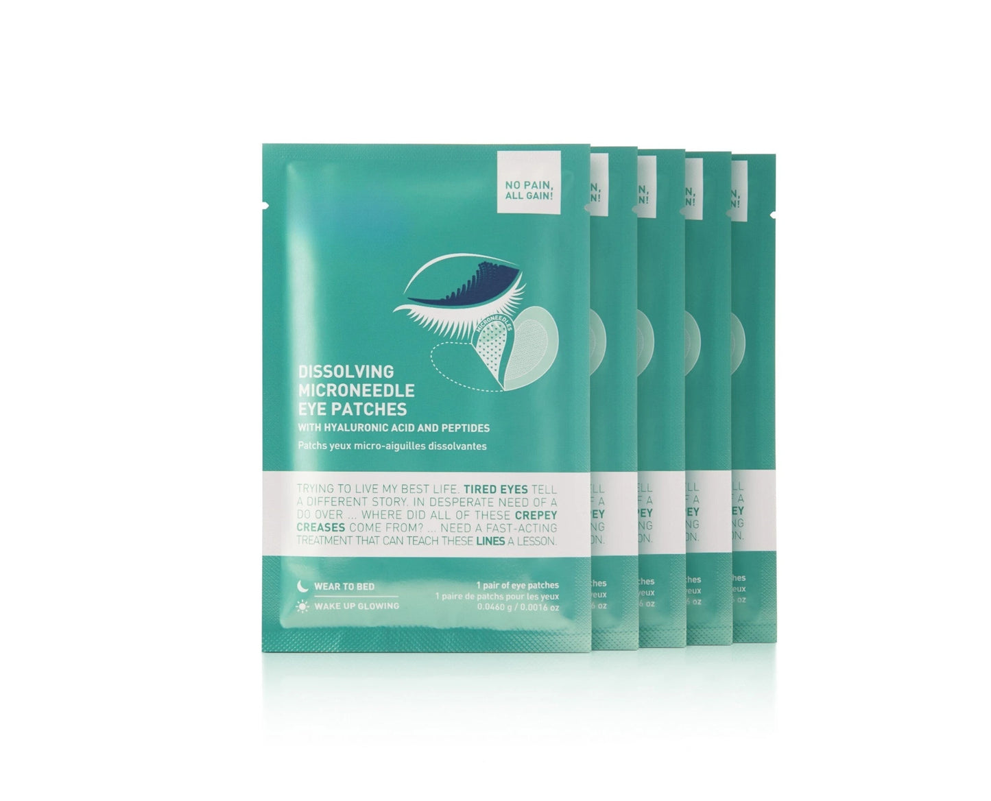 Microneedle Eye Patches