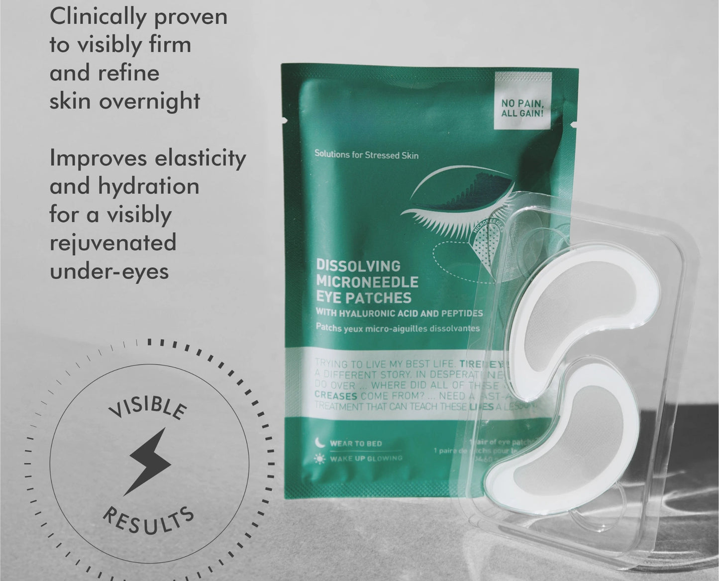Microneedle Eye Patches