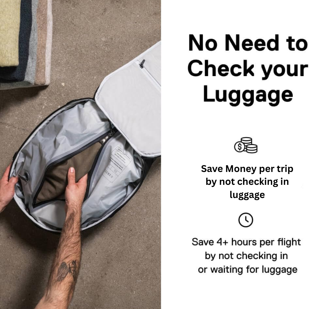 Vacuum Seal Travel Duffel Bag With Pump