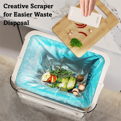 Takenick Hanging Folding Garbage Bin (Toilet Kitchen Bathroom Office)
