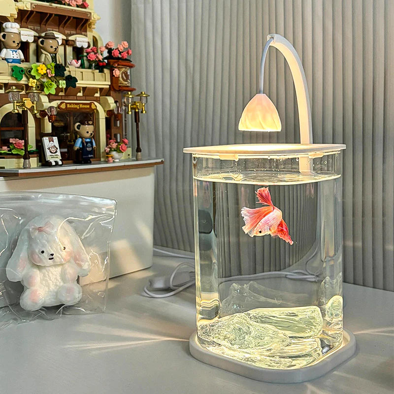 Mini Desktop Decorative Fish Tank