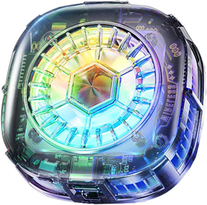 Magnetic RGB Mobile Cooling Fan